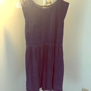 LOFT blue “denim” dress